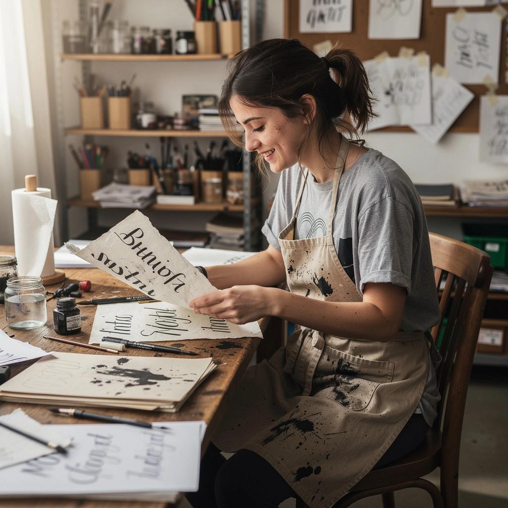 Workshop pillanatok, ahol a tanár útmutatást ad.